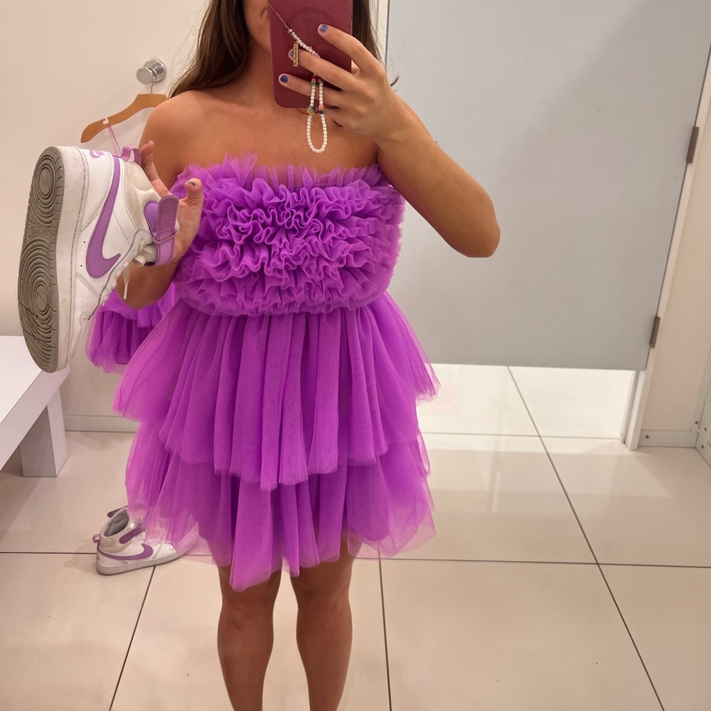 Purple dress